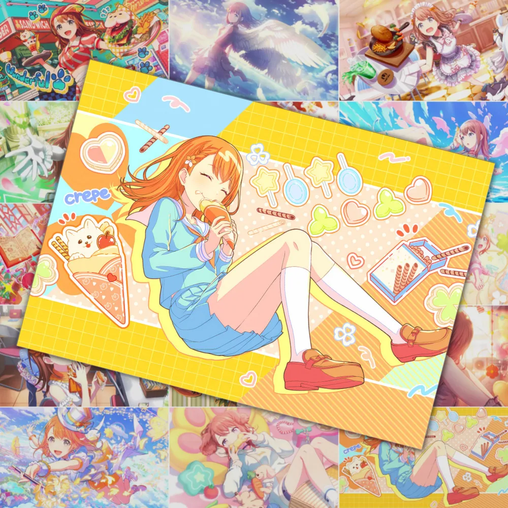 

Anime Project Sekai Hanasato Minori For Laptop Guitar Cute Cartoon Stickers Decorate The DIY Wall Tabletop