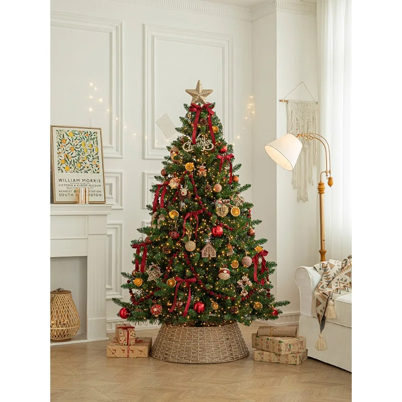 

Christmas tree 2025 new home large Christmas DIY material package decorations Nordic ins style