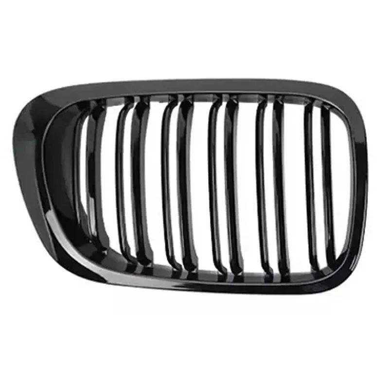 For BMW 3-Series E46 1998-2001 2/4 Doors Car Front Kidney Grill 318i 320i 325i 330i Gloss Black Racing Grille Accessories