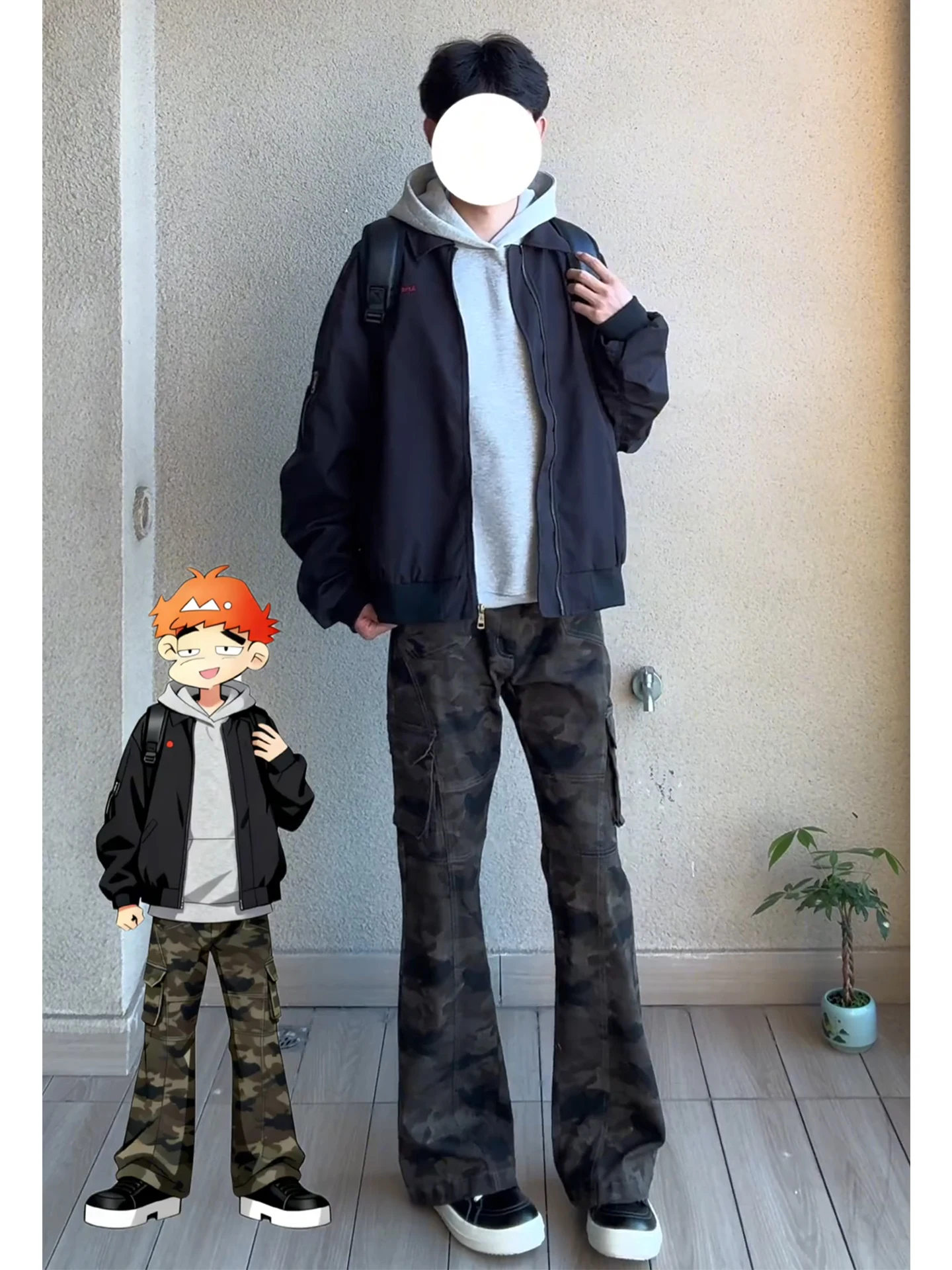 

Cleanfit American Sle Camouflage Work Pants Men's Autumn Multiple kets Flared Jeans Slim Straight Leg Trousers