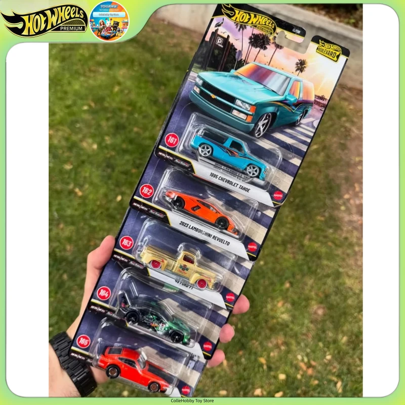 Hot Wheels Premium Boulevard Gjt68 9c8k Batch Full 5 Cars Set Toyota Alphard Koenigsegg Cc850 Datsun Baja Custom Jeepster Gift