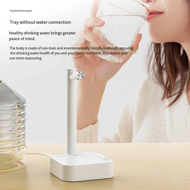 Water Gallon Pump Portable Electric Water Dispenser for Household Camping Smart Automatic Drinking Water Bottle Gallon Pump image 6
