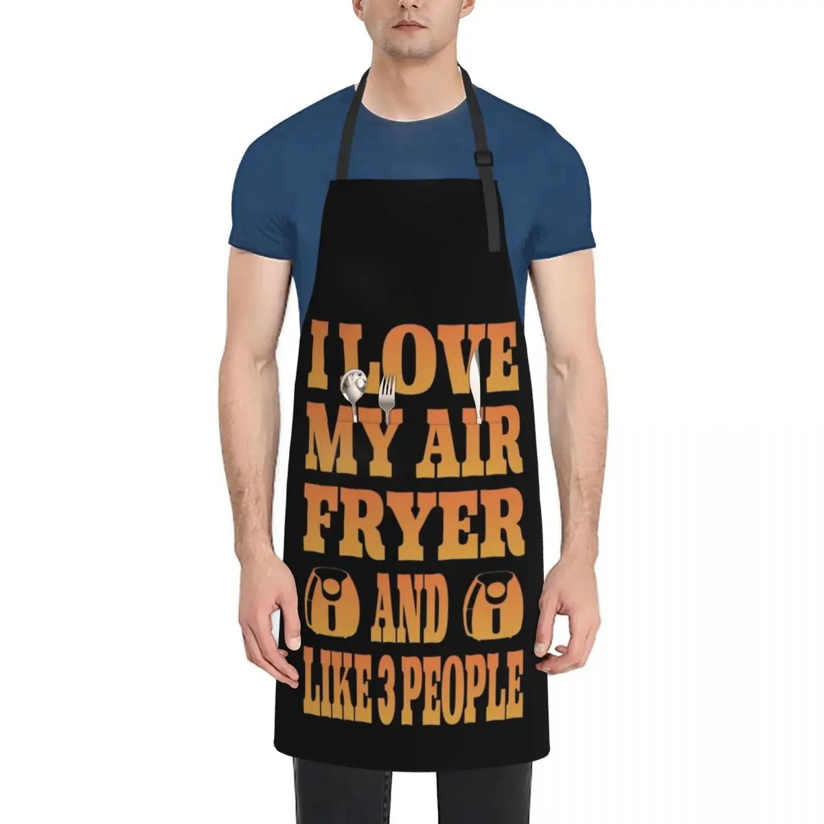 

Copy of I Love My Air Fryer Gift Funny Cooking Quotes Apron painters Useful Things For Kitchen Apron