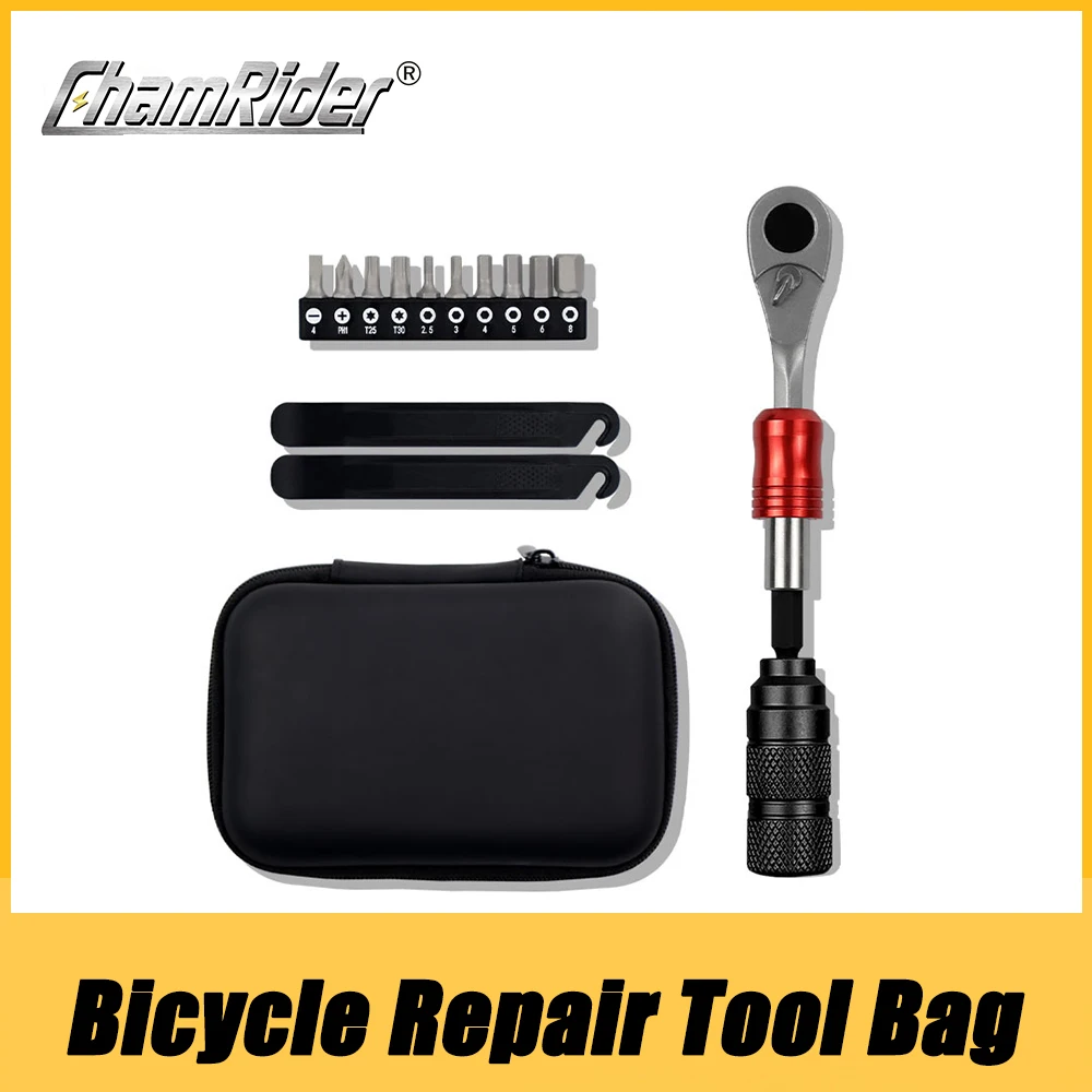 

Bicycle Repair Tool Kits Multifunction Tools Wrench Set Torque Screwdriver Motorcycle Repair Kit Portable Maintenance Tool