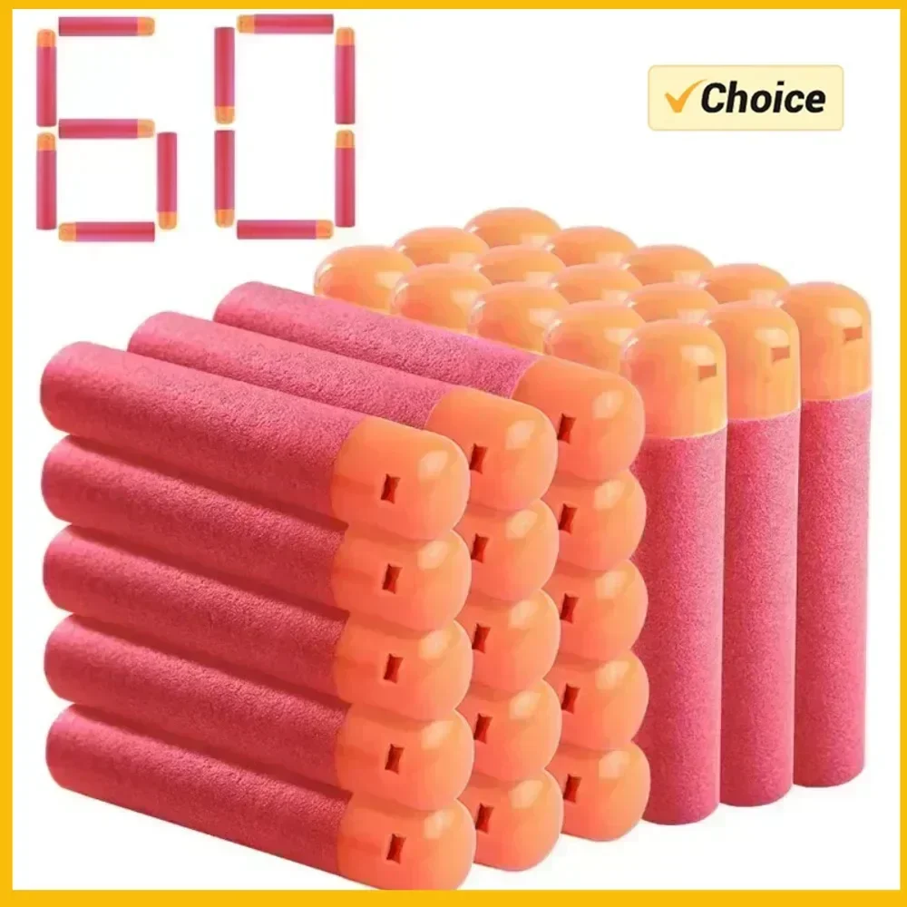 H120パック詰め替えダーツ9.5cmフォームブラスター詰め替え弾、メガガンフォームトイダーツ対応、子供への誕生日プレゼントに最適