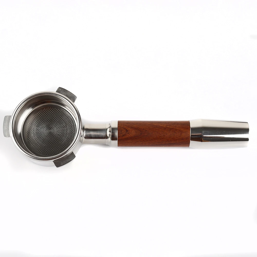 Best Selling Eco Friendly Wood Espresso Portafilter Accept Custom Logo
