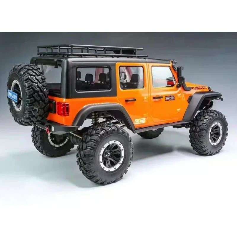 Yikong 1/8 Yk4082 4wd Rtr 2.4g elettrico Rc Crawler arrampicata auto Rock Buggy fuoristrada modello di veicoli telecomandati auto bambini Gif