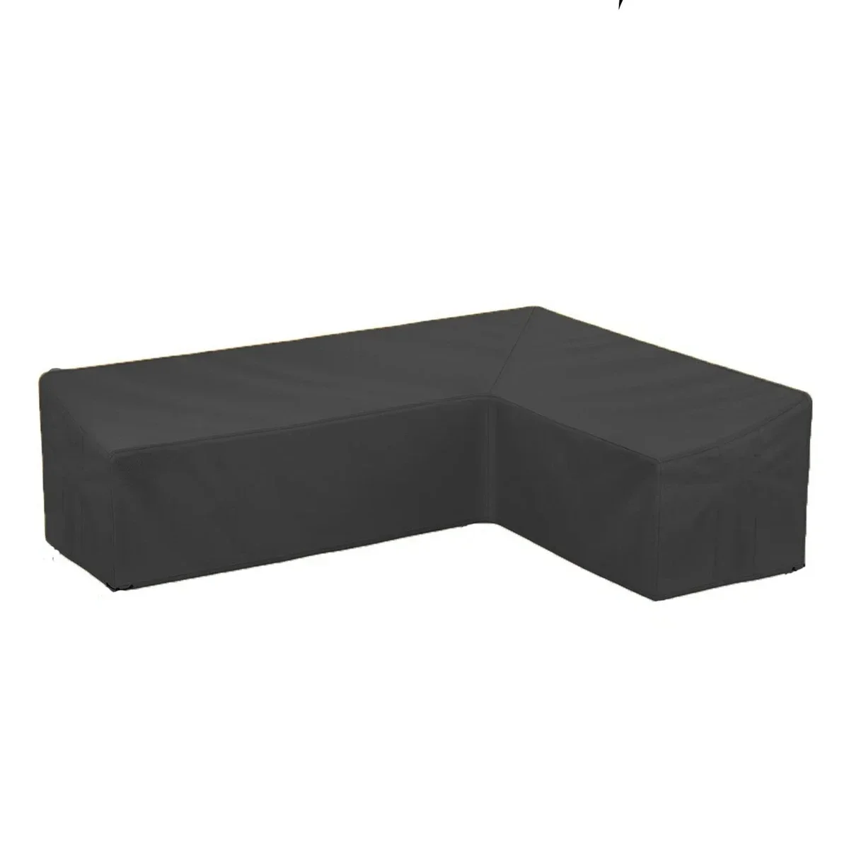 190T Outdoor Garden Furniture Dustproof Cover Snow Rain Mold Resist Waterproof L Shape Patio Table Chair Sofa Protective Cover