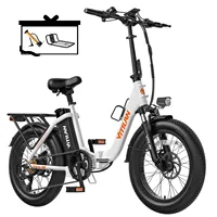 New Vitilan U3 , 750W Motor, 48V 13AH Battery, 20*4.0-inch Fat Tires Ebike, 45km/h Max Speed,Front Fork, LCD Display