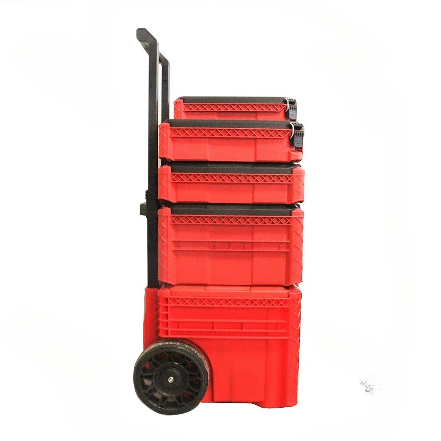 

Hardware trolley case Multifunctional pulley 5-layer stacking combined industrial-grade mobile
