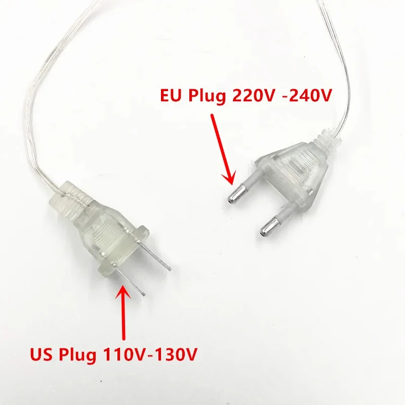 8 modos 10m 20m 50m ao ar livre à prova dwaterproof água luzes de natal decorativas led luzes da corda para luzes da guirlanda do feriado 220v 110v