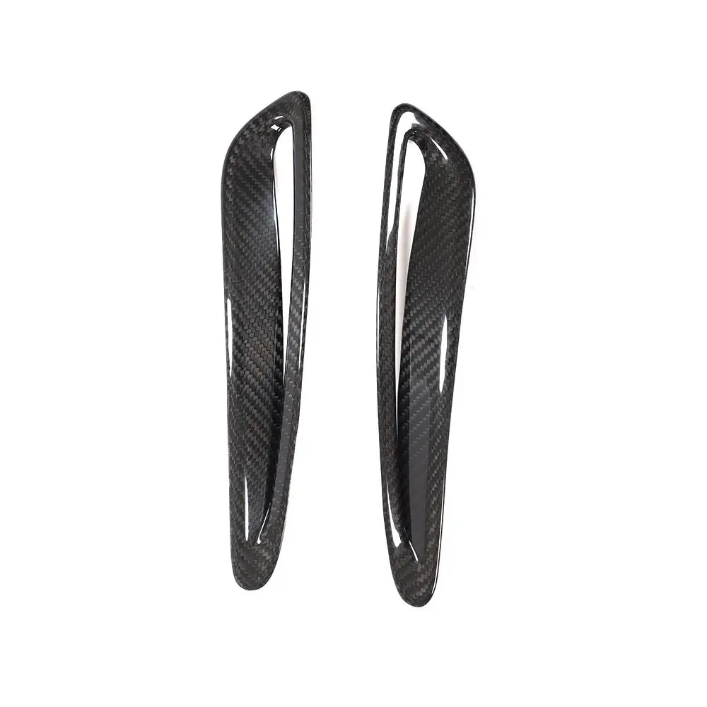 ألياف الكربون GR هود تنفيس مغرفة يغطي لتويوتا سوبرا A90 كوبيه 2 باب 2019-2021 #6