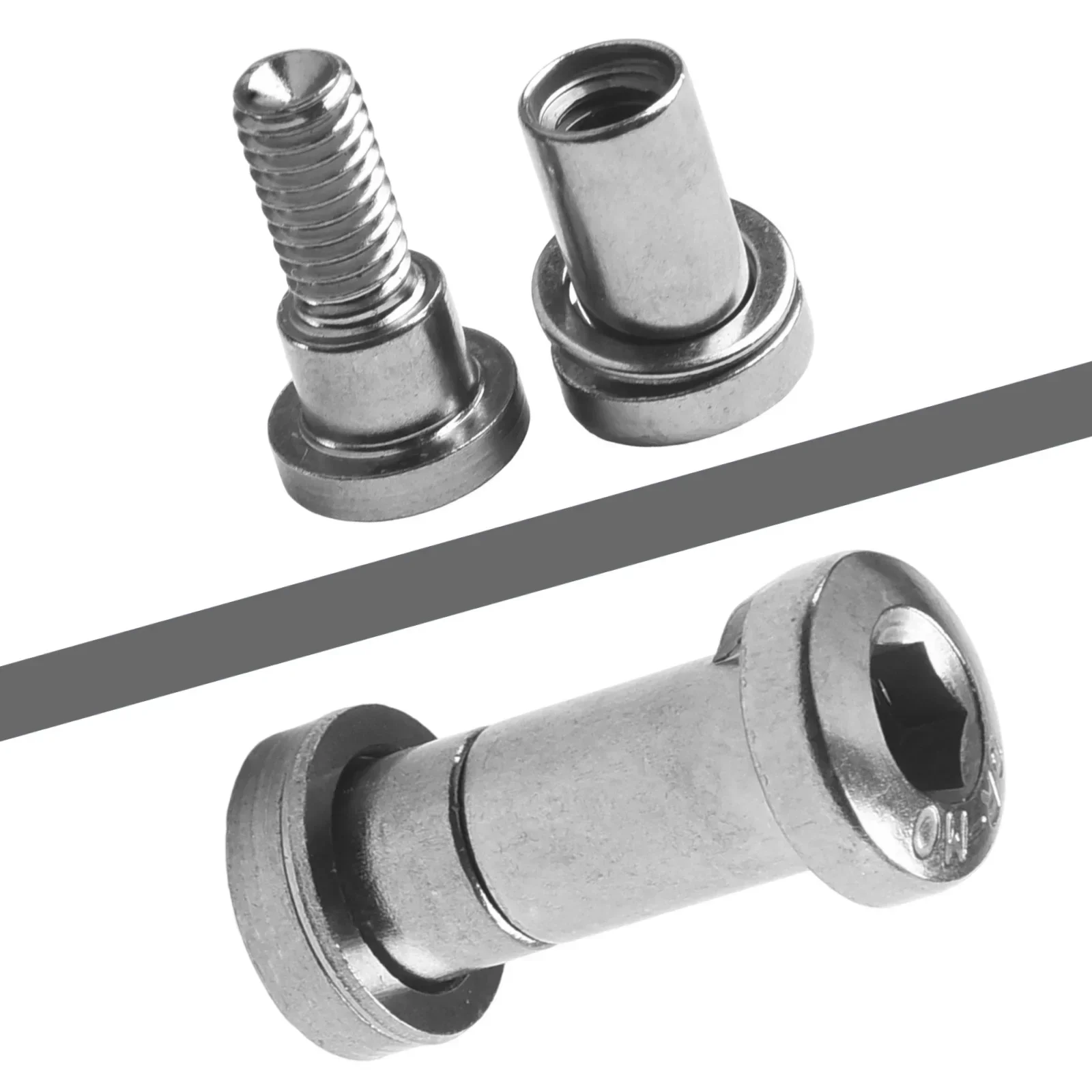 

Bicycle Metal Seatpost Clamp Binder Screw Bolt Adjustment 15-25mm Vintage Style Front Fork Adjustment Range Bicycle Parts
