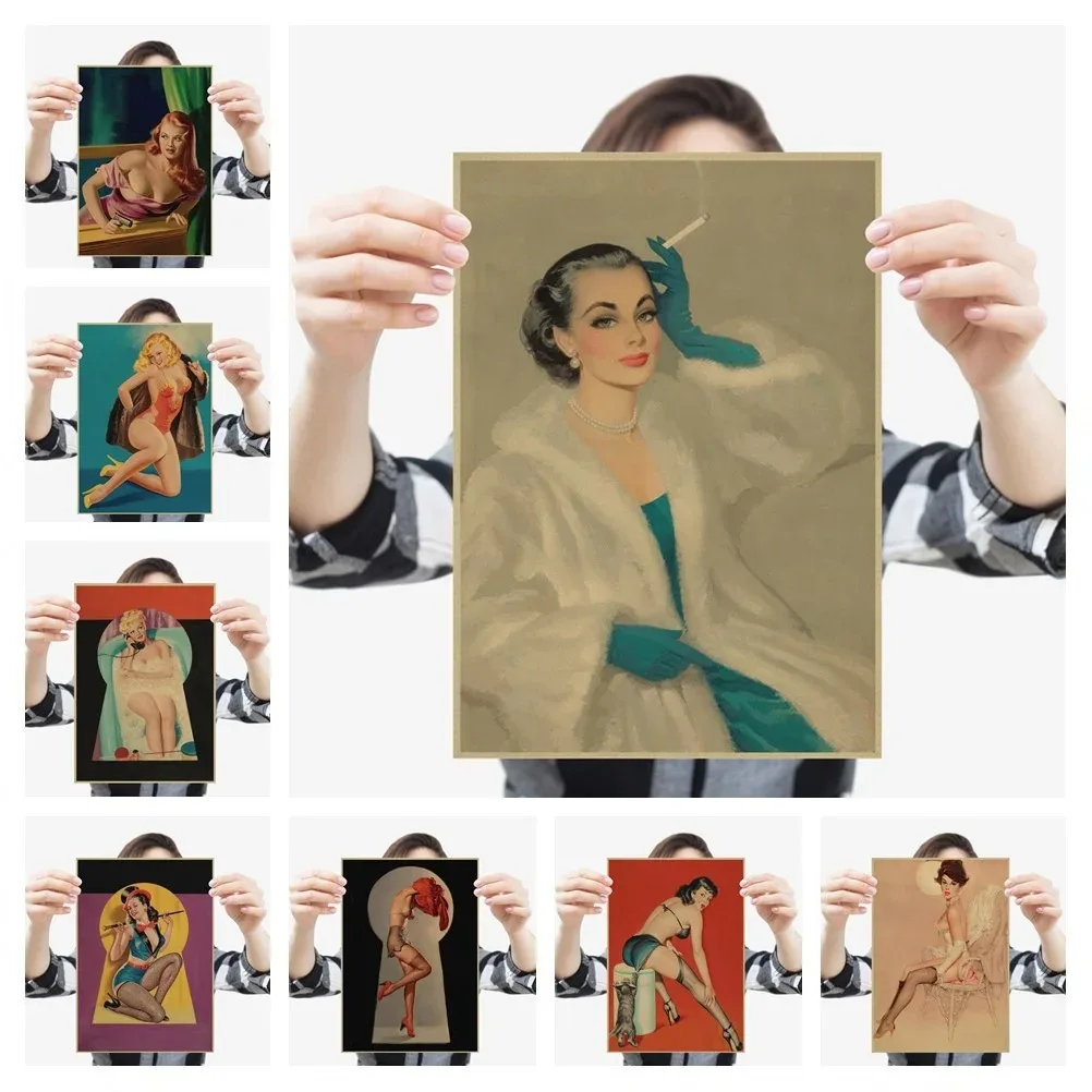 Amcık Kızlar: Vintage ve Pinup Tarzı Resimlerin Gücü