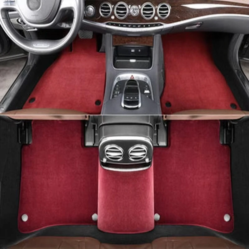 Custom Wool Car Accessories Design Customized Waterproof Car Floor Mats for Ford Mercedes BMW Honda Toyota Jeep Land Rover Tesla