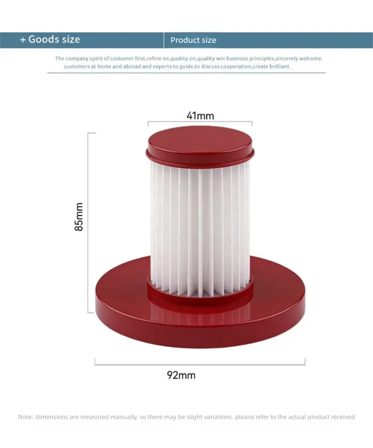 For Deerma DX300 / DX888 Air HEPA Filter Handheld Vacuum Cleaner Spare Parts Accessory