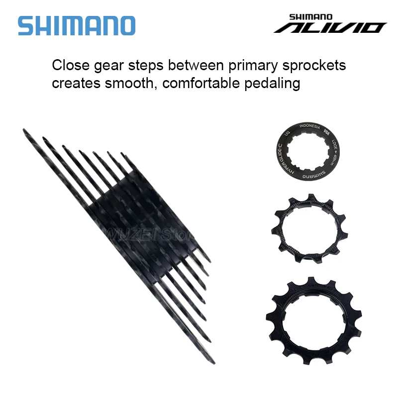 SHIMANO ALTUS CS HG200 9V 9-Speed Black MTB Cassette Sprocket 11-32/36T cassete 9v cubo k7 HG bicycle Cassette