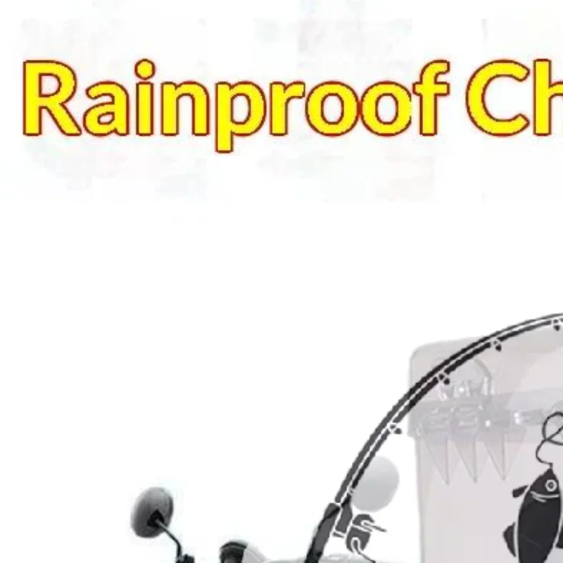 Electric Scooter Charger Rainproof Box With Transparent Shell Secure Latches For Outdoor Ebike Rainy Day Charging