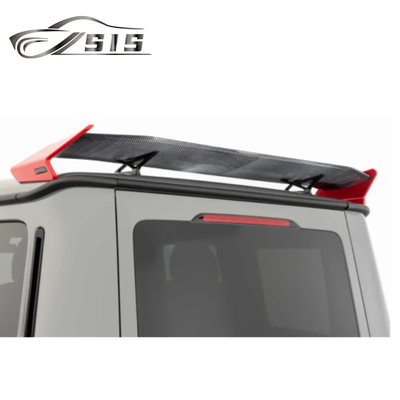 

Carbon Fiber G Class W464 W463A G63 Rocket Spoiler Car Accessories Fit for W464 G63 G500 G350D Rear Wing W464 Spoiler
