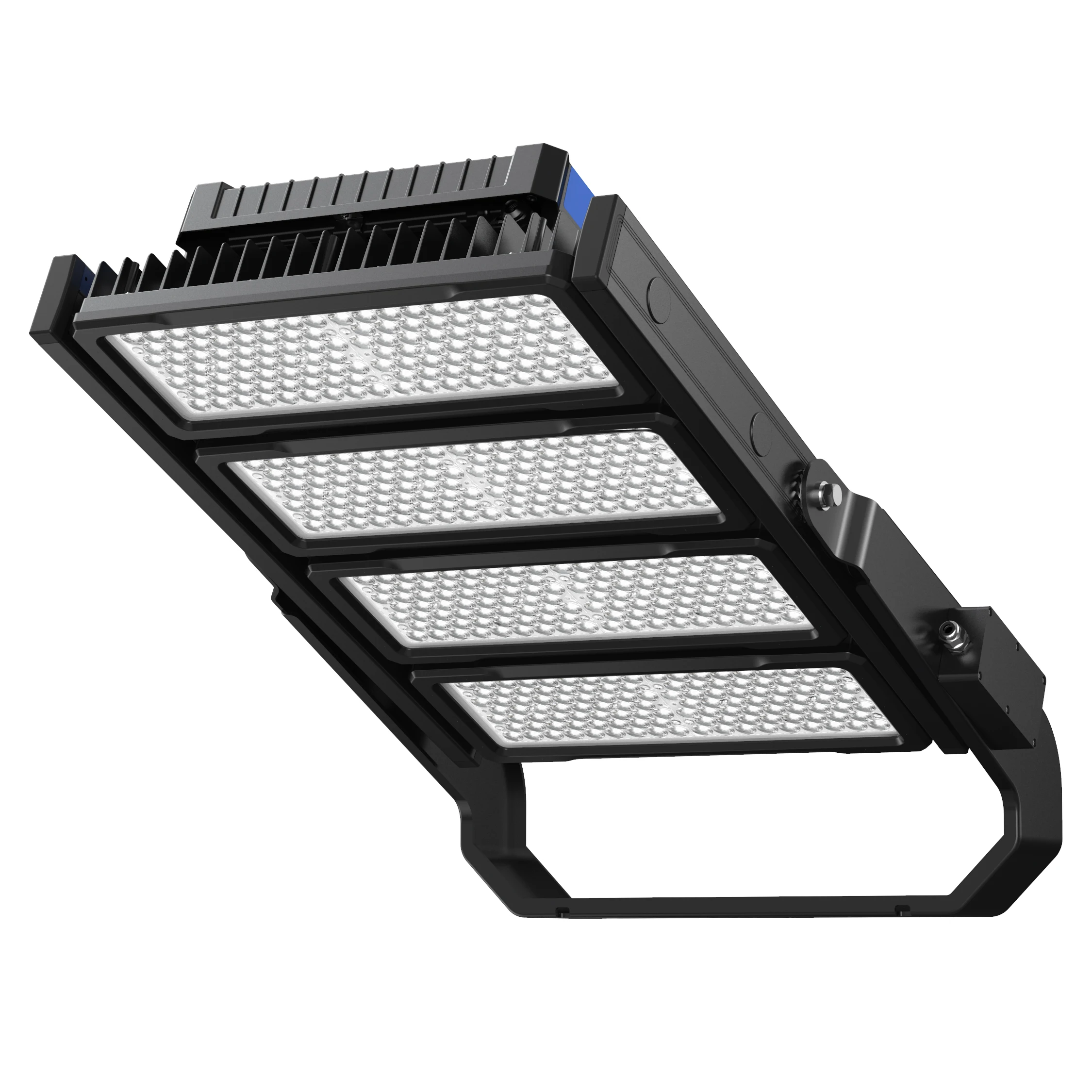 LED Stadium Flood Light IP66 1200W 180000 Lumens Outdoor Sports Stadium Lighting Aluminum Alloy