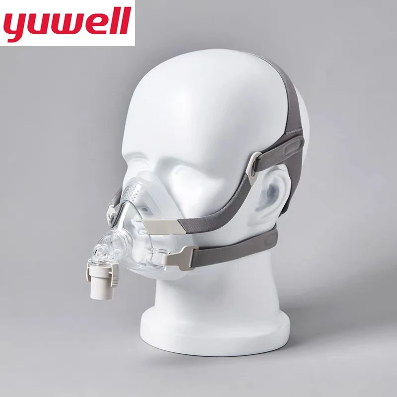 YUWELL CPAP Nasal Mask with Silicone Pad Sleep Apnea Treatment Mouth And Nasal Accessory for Better Respiratory Comfort