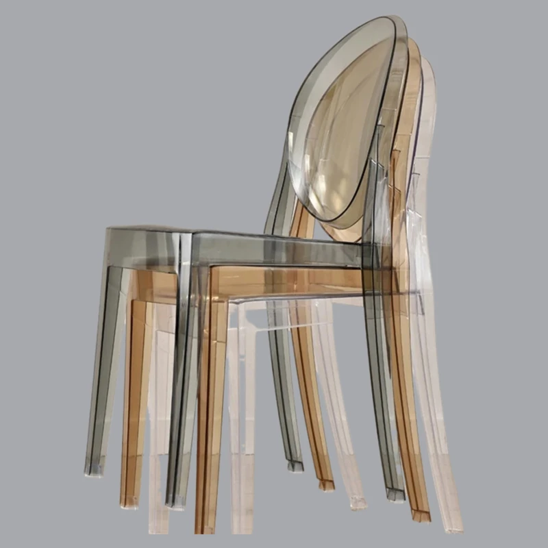 

Лидер продаж, стул дьявола, стул-призрак, штабелируемый прозрачный стул, обеденный креативный акриловый стул для отеля