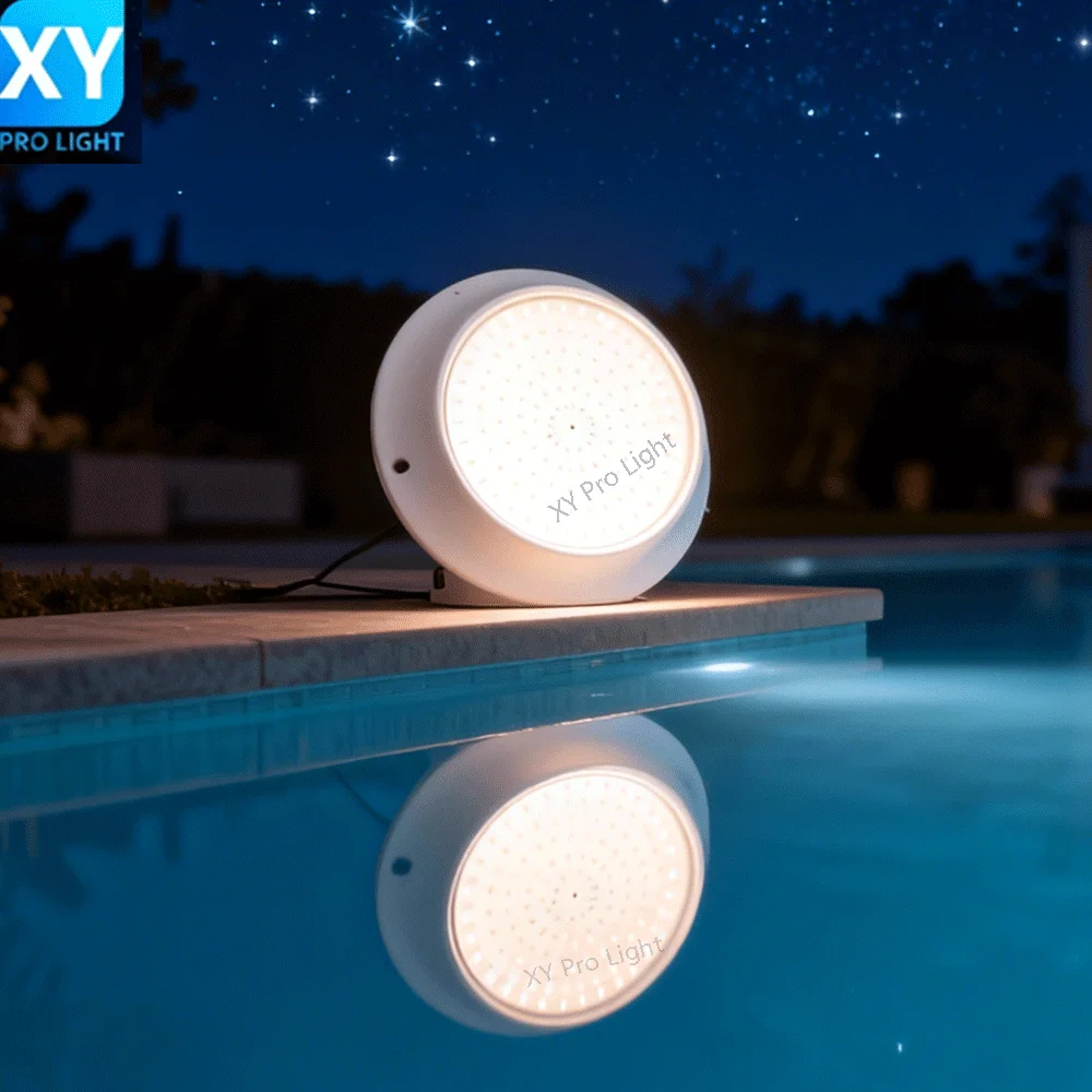 RGB LED Pool Light DC12V 25W RF Radio Frequency Control IP68 Waterproof Outdoor Underwater Landscape Lamp Fountains Pools Lights