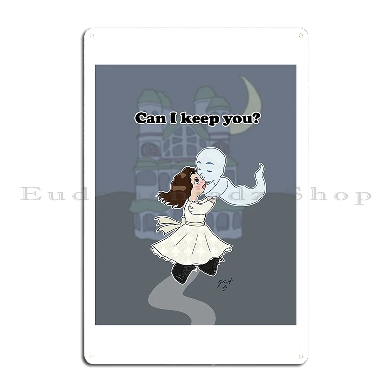 Can I Keep You Casper Metal Plaque Poster PaintingKitchen Custom Vintage Wall Mural Tin Sign Poster