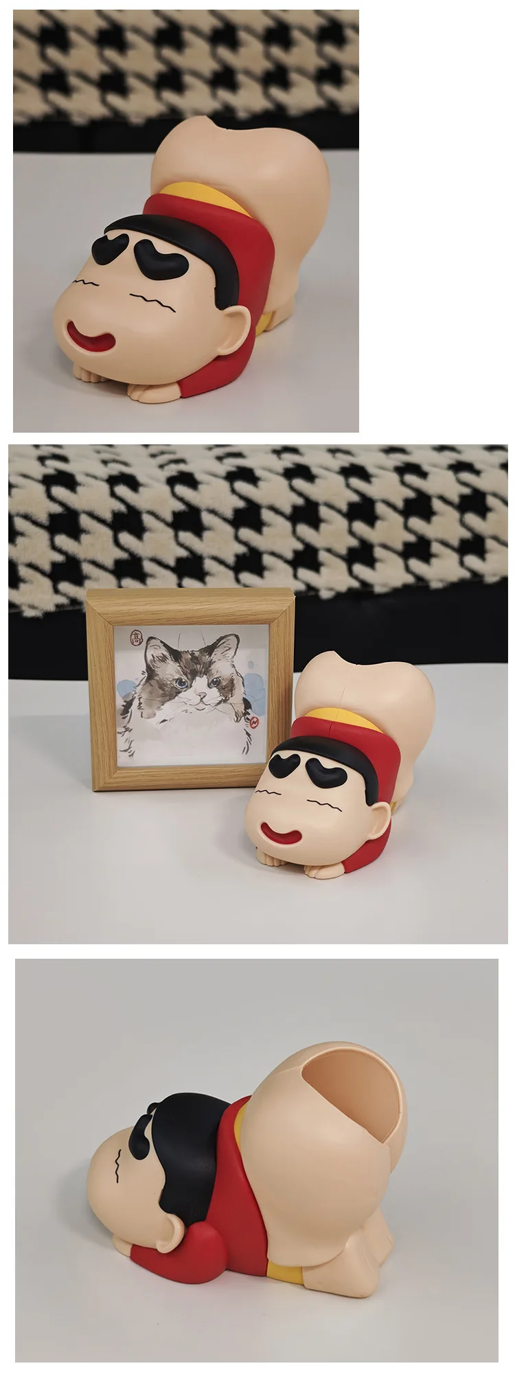 Neuer Crayon Shin-chan Stifthalter Lustiger Po-Schreibtisch-Organizer Geschenk für Beste Freunde Geburtstag Bürodekoration Witziger Stifthalter 2026 Geschenk – Detail 6