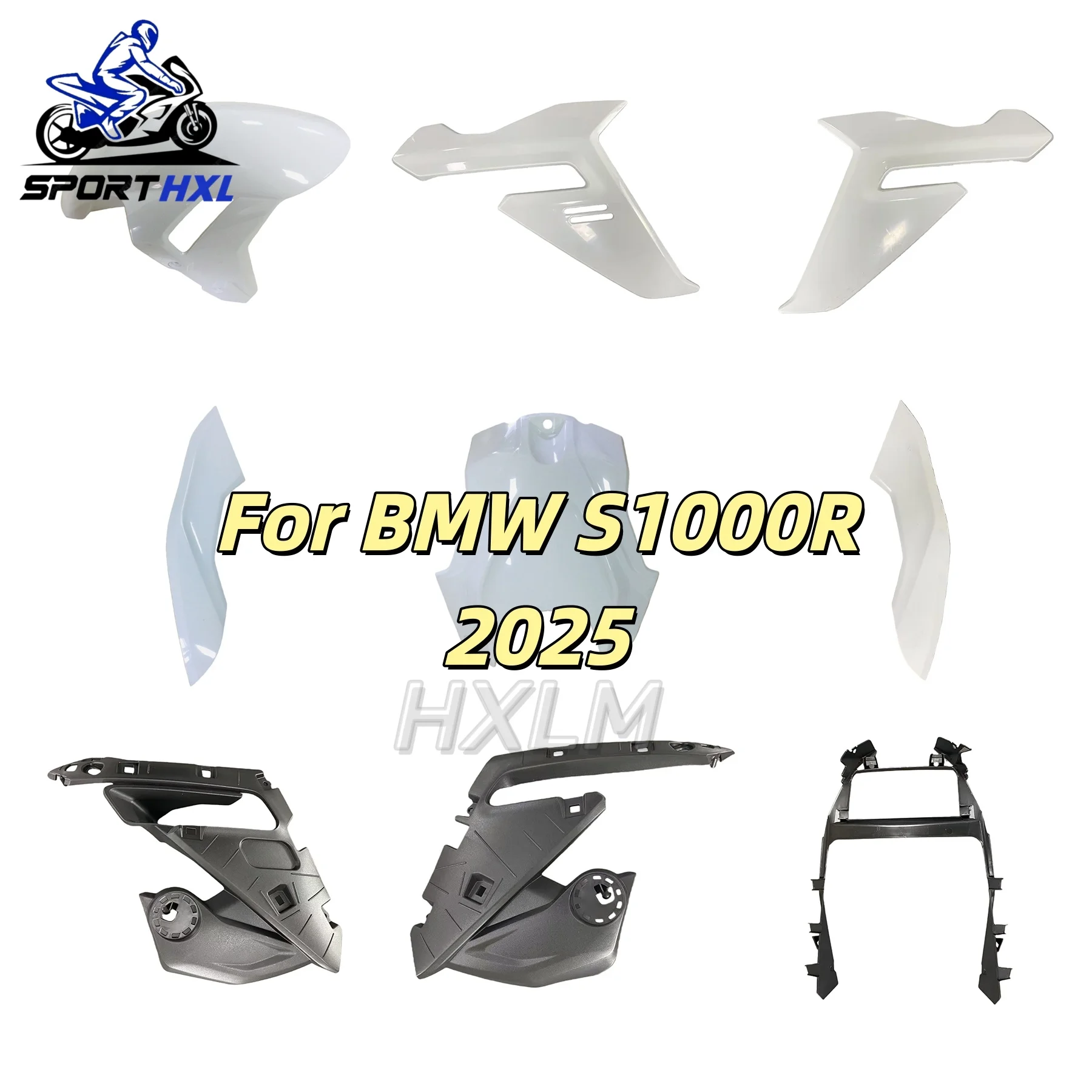 

2025 For BMW S1000RR S1000 R 2025 Front Rear Fender Tank Cover Full Fairing Kits Injection Molding Motorcycle Accessories