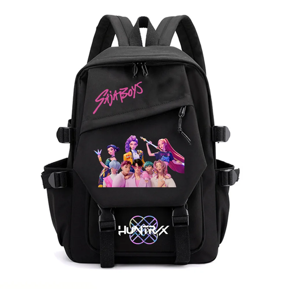 

K-Pop: Demon Hunters Cosplay Backpacks Rumi Zoey Mira Students Schoolbag Anime Movie Backpack Halloween Costume Accessories Gift