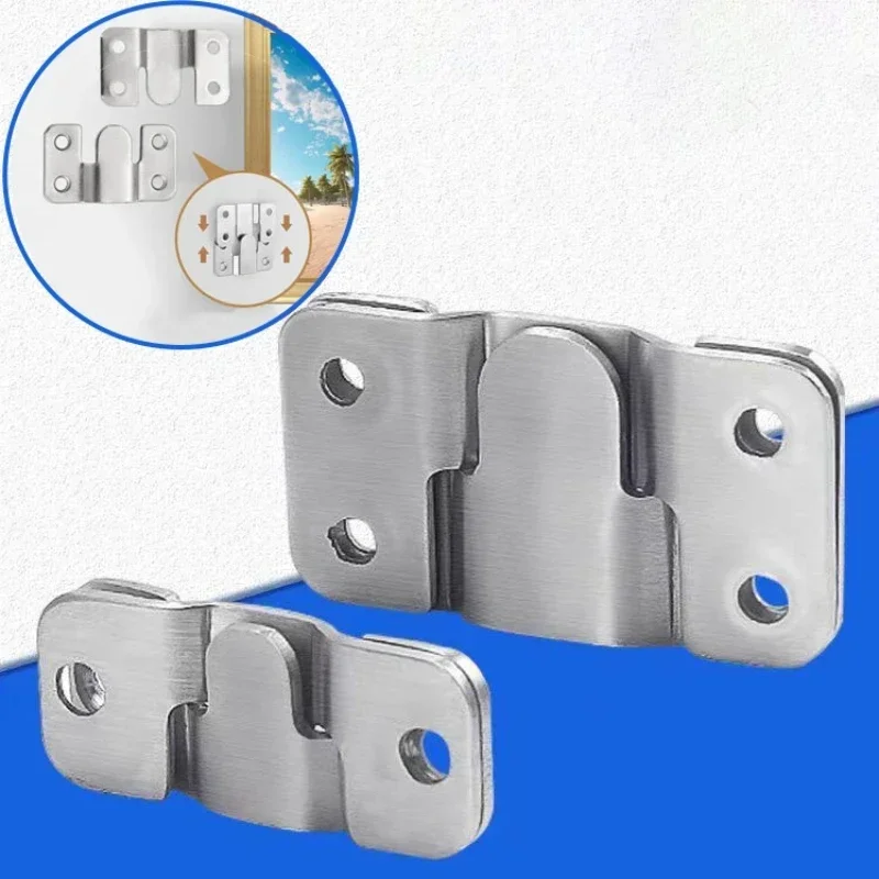 20개 머리판 벽 고정 브래킷, 하드웨어 액세서리, 액자, 사진 및 디스플레이 그림 걸기에 사용