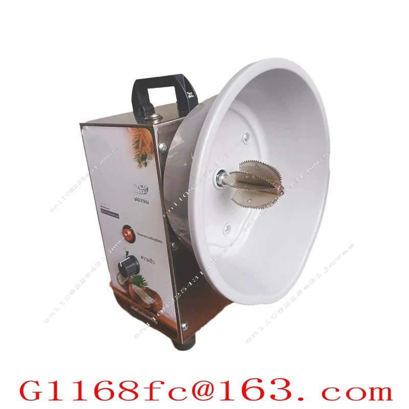 Fully Automatic Stainless Steel Electric Coconut Processing Machine, Meat Grinder, and Wire Planer