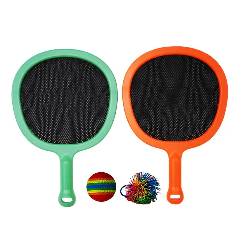 

Kids Badminton Rackets Set Of 2 Children's Badminton Rackets With 2 Colorful Balls Backyard Outside Sport Game Lightweight