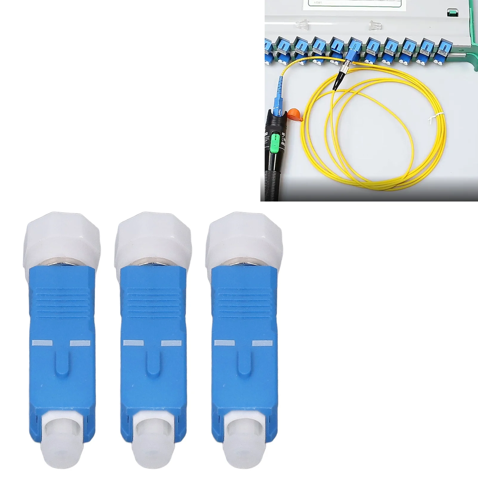 

Visual Fault Locator adapter Fiber Optic Connector Adapter Female Single Mode Convertor for Optical Power Meter Optic Connector