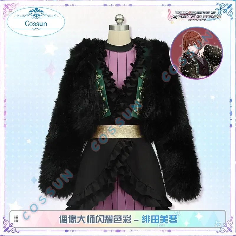 

[Customized] Game THE IDOLM@STER Aketa Mikoto Cosplay Costume Game Suit Uniform Halloween Party Outfit