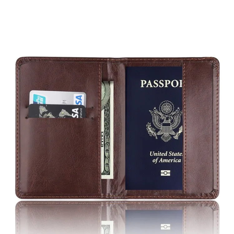 Passport Cover Travel Wallet Travel Accessories ID Bank Credit Card Bag Men Women Passport Holder Porta обложка на паспорт