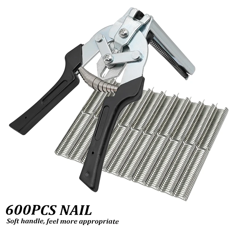 돼지 반지 플라이어 도구 M 클립 스테이플 치킨 햄스터 새 토끼 메쉬 케이지 와이어 펜싱 갇힌 클램프 가금류 동물 용품