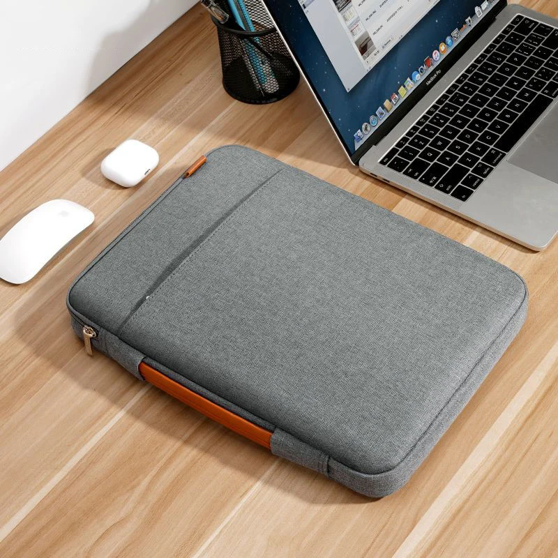 Laptop Bag 13.3 15.6 14 16INCH Waterproof Notebook Case Sleeve For Macbook Air Pro 13 16 Computer Shoulder Handbag Briefcase Bag