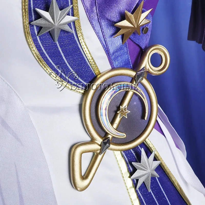 

25COSHonkai Star Rail Robin Cosplay Costume Full Set Robin Cosplay Outfit Dress Uniform Robin Cosplay Wig Shoes