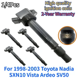 1/4Pcs Ignition Coil 9091902235 90919-02235 For Toyota Nadia SXN10 Vista Ardeo SV50 1998-2003 Ignite Systems Coils