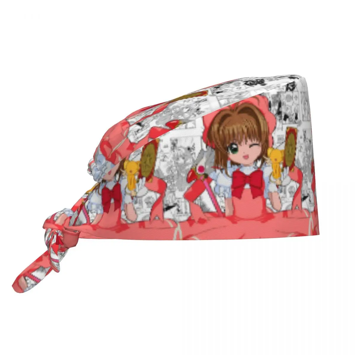 

Custom S-Sakuraes Comic Mangas Cleaning Working Cap Cool Men Women Classic Scrub Cap Surgicals Hat Nurse Scrubs Hat Nurse