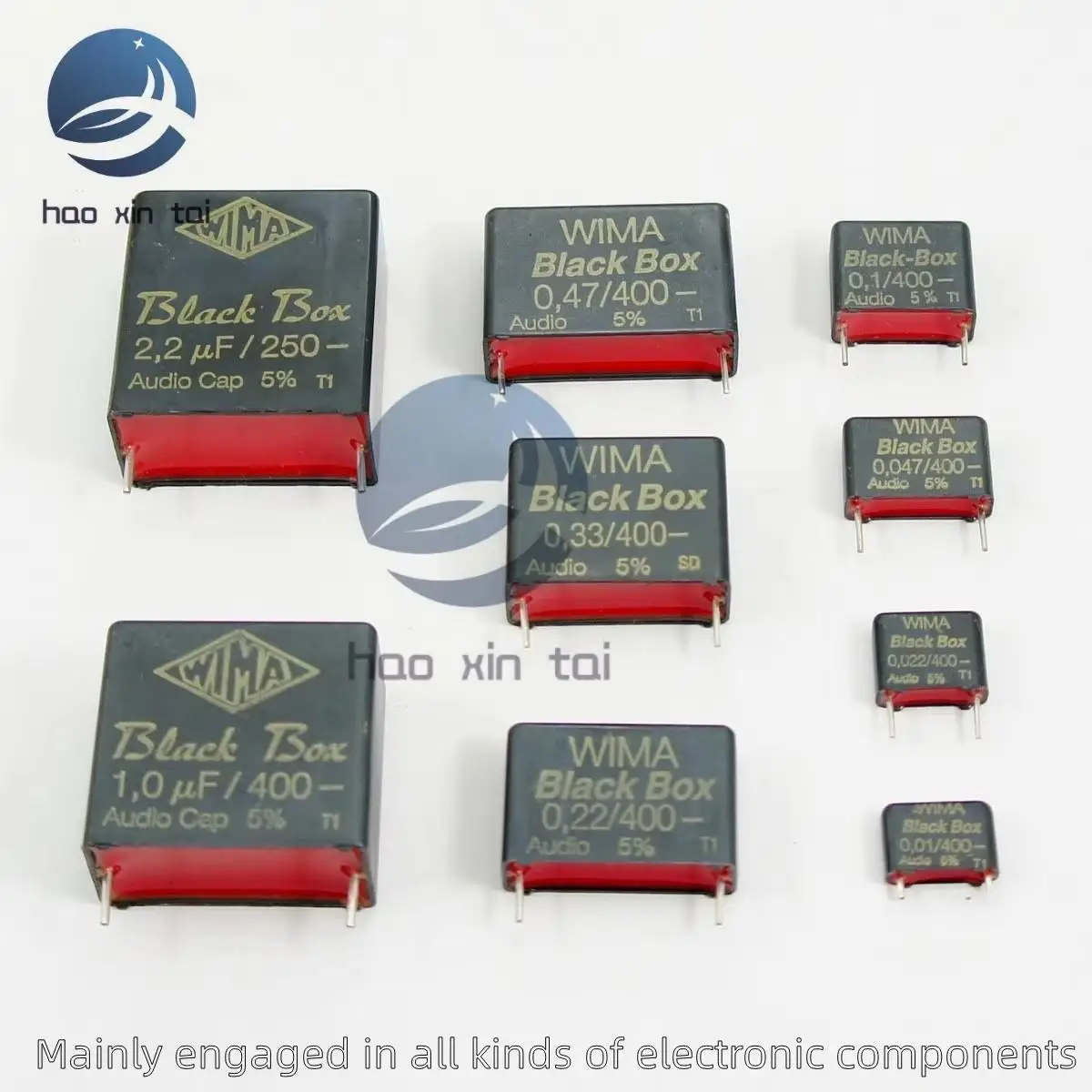1pcs Original audio capacitor 2.2uf 250V/1.0uf 400V/0.47uf 400V/0.33uf 400V/0.22UF 400V/0.1UF 400V/0.047UF 400V/0.022UF 400V/0.0