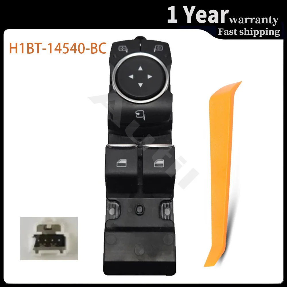 

Кнопка управления стеклоподъемником (электрический) для Ford Fiesta 2017, передняя, левая (со стороны водителя), H1BT-14540-BC, автозапчасти