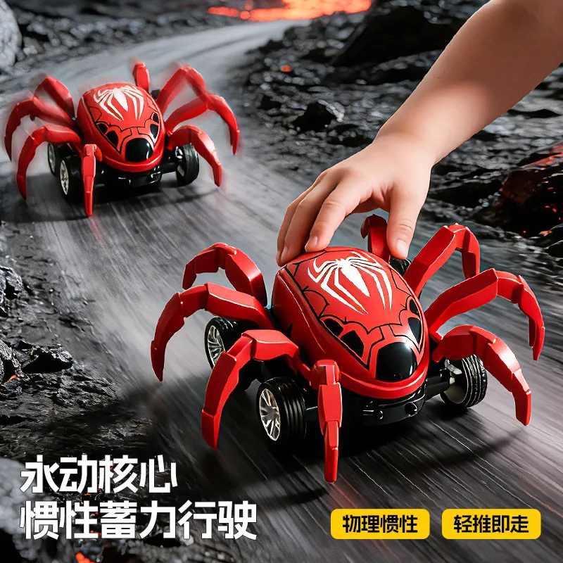 Inertial Crawling Spider Car Climbing Stunt Car Cool Spider Battle Vehicle Simulation Animal Inertia Toy Boy Toy Children Gift