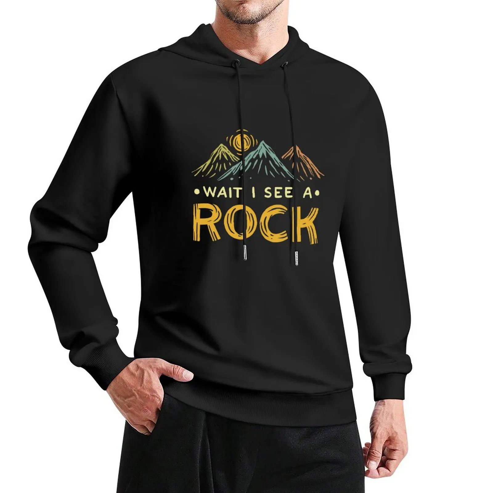 Geology Geologist Rockhound Rockhounding Retro Pullover Hoodie aesthetic clothing men's hoodies