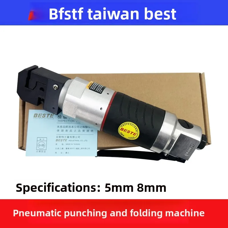 Taiwan Beste At-6052 Pneumatic Punching and Folding Machine Beste Edge Press Machine Perforating Machine Punching Machine