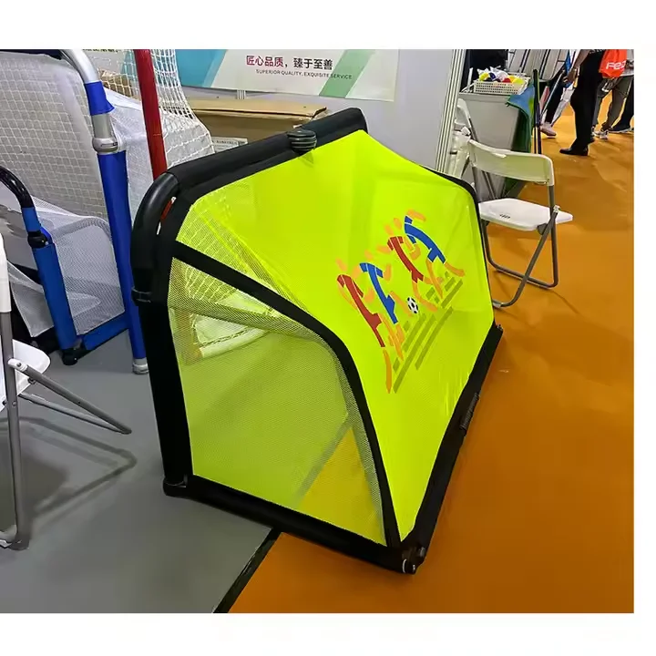 

Wholesale Price Folding Football Net Soccer goal Outdoor Aluminum Soccer goal Foldable Soccer goal for Kids Training