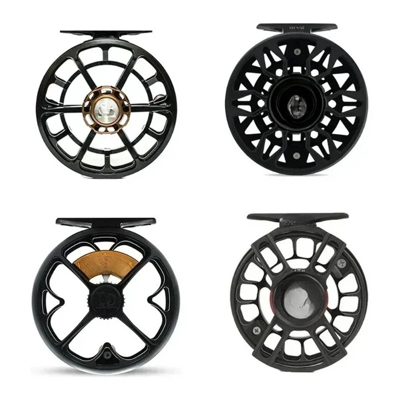 Freshwater Stream Fly Fishing Wheel Fly Wheel Fly Burn Full Metal Fishing Gear Fishing Wheel