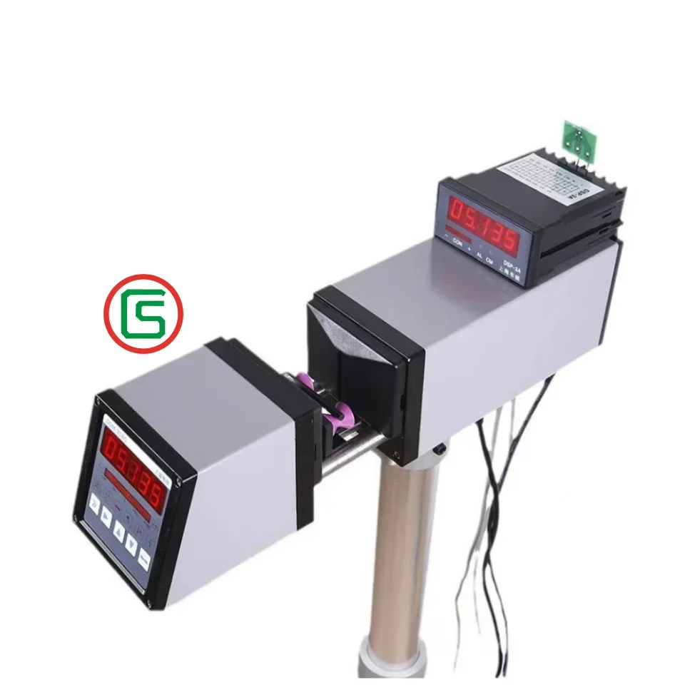 High-precision wire and cable diameter measurement tool and measured devices